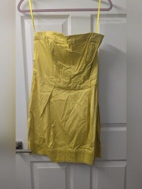 French Connection "Grapefruit" Yellow Colored Dress